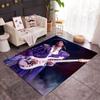 Prince Purple Guitar Performance Carpet Suitable For Outdoor Playrooms Dormitory Study Room Antislip Rug Office Home Decor Wedding Party Gift