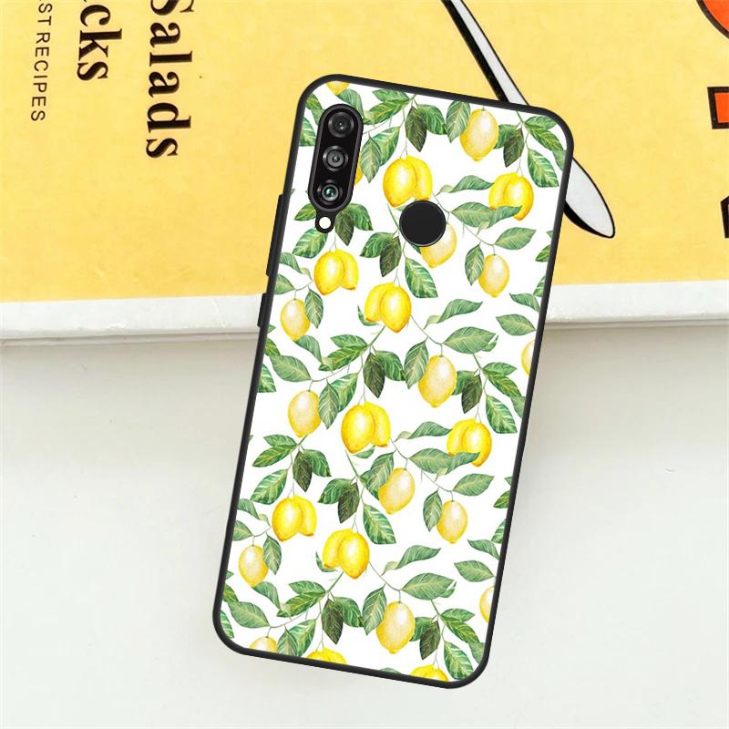 Summer Fruit Lemon For Huawei Nova 12i 7i 8i 11i Y73 Y72 Y61 Y91 Y90 Y70 Y60 9 10 SE 11 Pro P30 P40 Lite Case