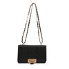 New women's bag fashionable solid color high-end sense versatile shoulder small square bag trendy messenger bag chain bag