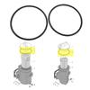 Replacement O Rings for Pentair For Sta-Rite Pool Pumps U9-229 805-0436 O-218 Black Rubber 5.72 In Inside Diameter 6.30 In OD