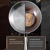 Fine Iron Non-Stick Flat-Bottom Frying Pan
