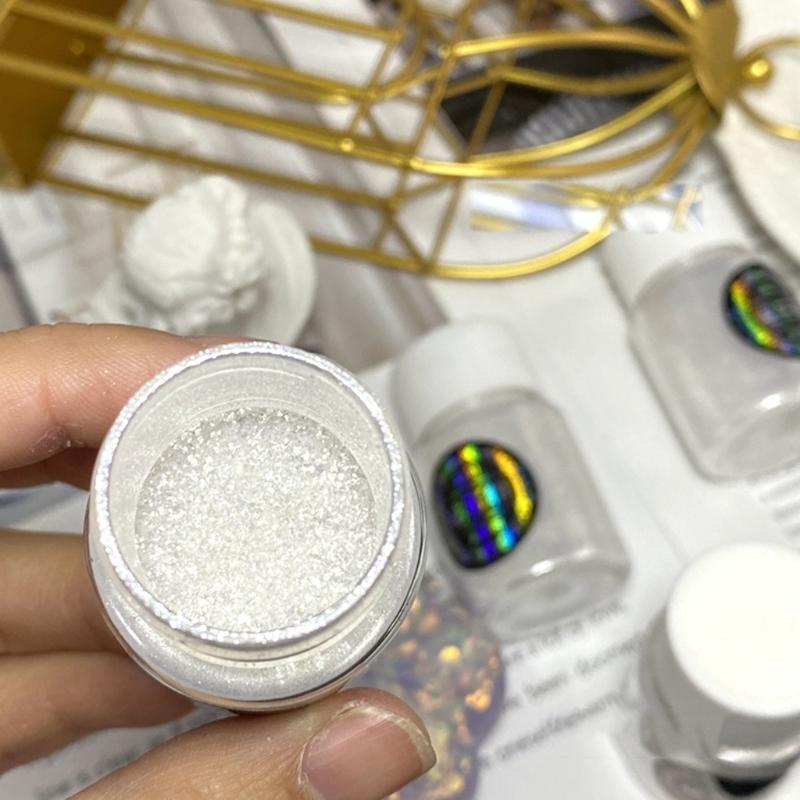 Diamond Powder Handmade Diy Pearlescent Powder Glitter Clear Crystal Epoxy AB Glue Color Matching Material Package