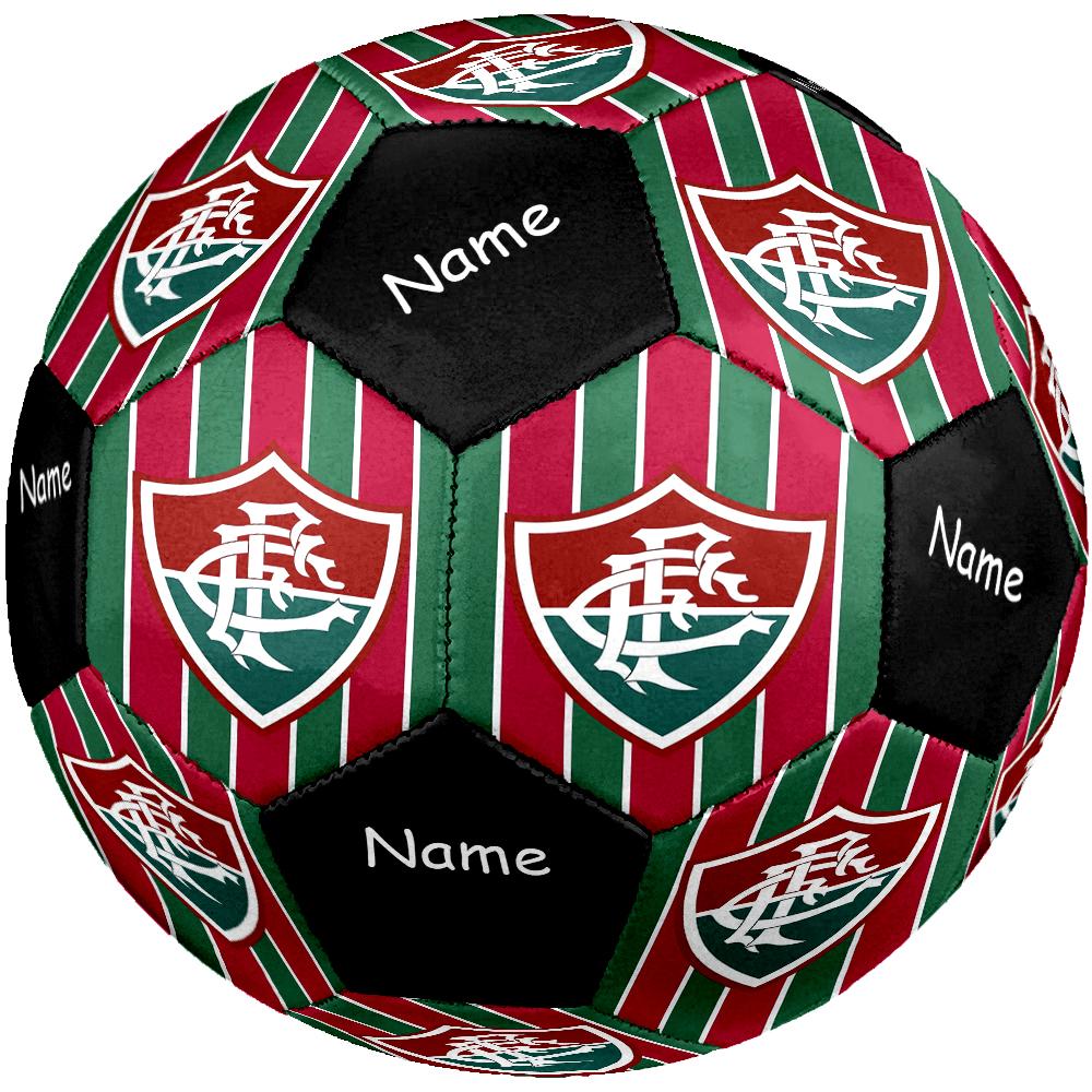Custom Name Fluminense FC Theme Size 5 Soccer Ball, Suitable for Both Indoor and Outdoor Matches, a Gift Suitable for Everyone.