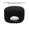 Peaked Cap Traveling Baseball Accessories Portable Sun Hat Banquet Solid Cotton Design Simple Color Head Shaped