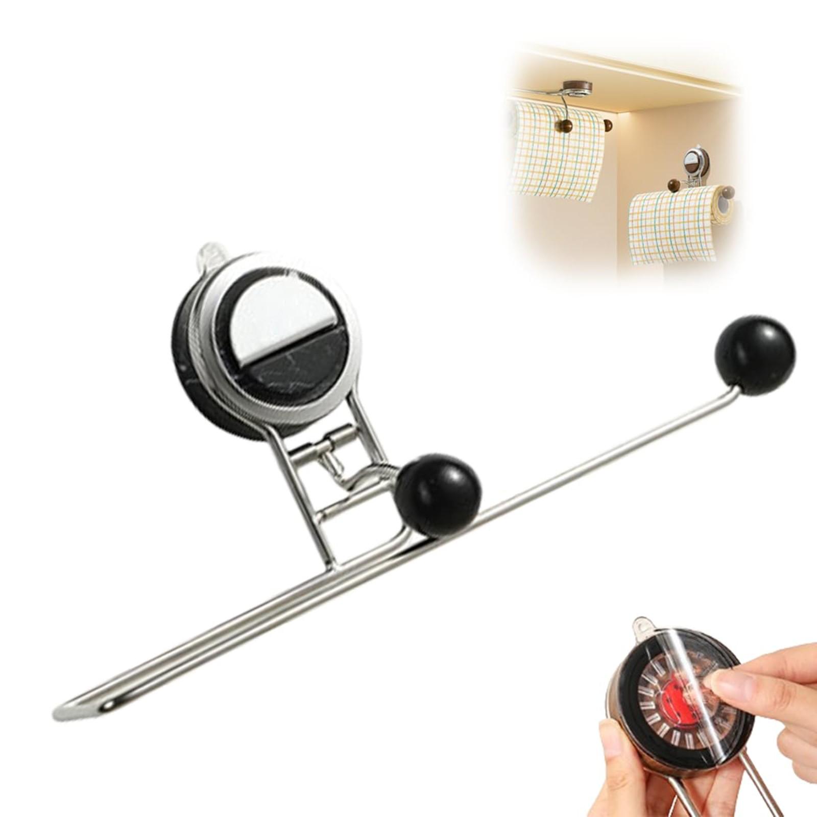 

Держатель для коробки бумажных полотенец, одноразовая салфетка для посудомоечной машины без перфорации, подвесной держатель для кухонных бумажных полотенец, стойка для хранения, держатель рулонной бумаги One Size чёрный