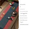 Hantun Chinese Style Waterproof Straw Woven Bamboo Tea Mat