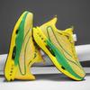 Men's sports shoes, lightweight carbon plate racing running shoes, winter shock absorption, anti slip, wear-resistant, breathabl