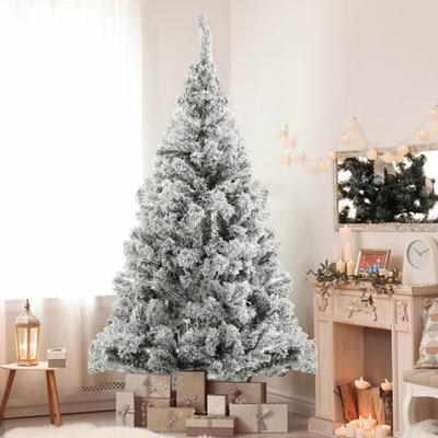 Chic Fake Christmas Tree Vivid Leaves Texture Eco-friendly Decorative