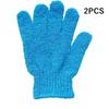 2pcs Exfoliating Gloves Bath Sponge Body Dead Skin Remover Bathroom Shower Brush Massager Scrub Exfoliator Magic Bathing