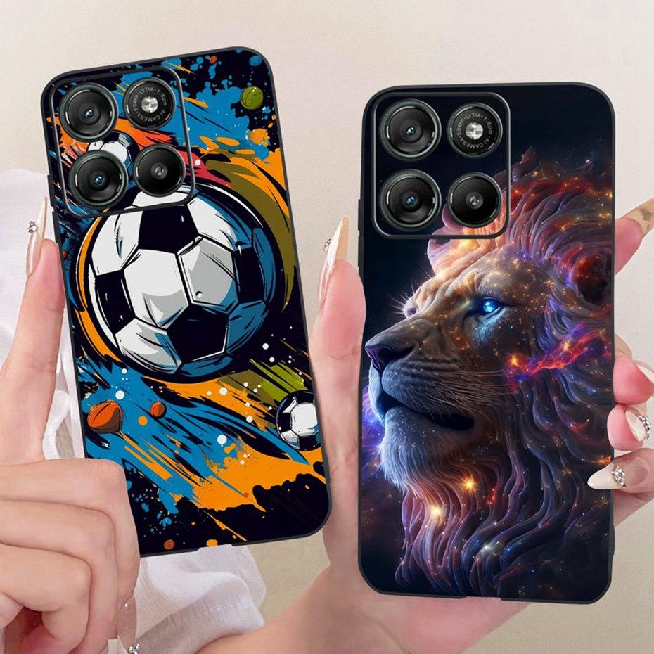 Fashion Cool Case For Motorola Moto G17 G17Power Soft Black Silicon TPU Back Cover For MOTO G 17 G17 Power XT2623-2 Phone Cases