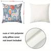 Christmas Decorative Pillows With Deer Fox Owl Bird Pattern Polyester Pillowcase, Sofa Decorative Cushion Cov Headboard Pillow