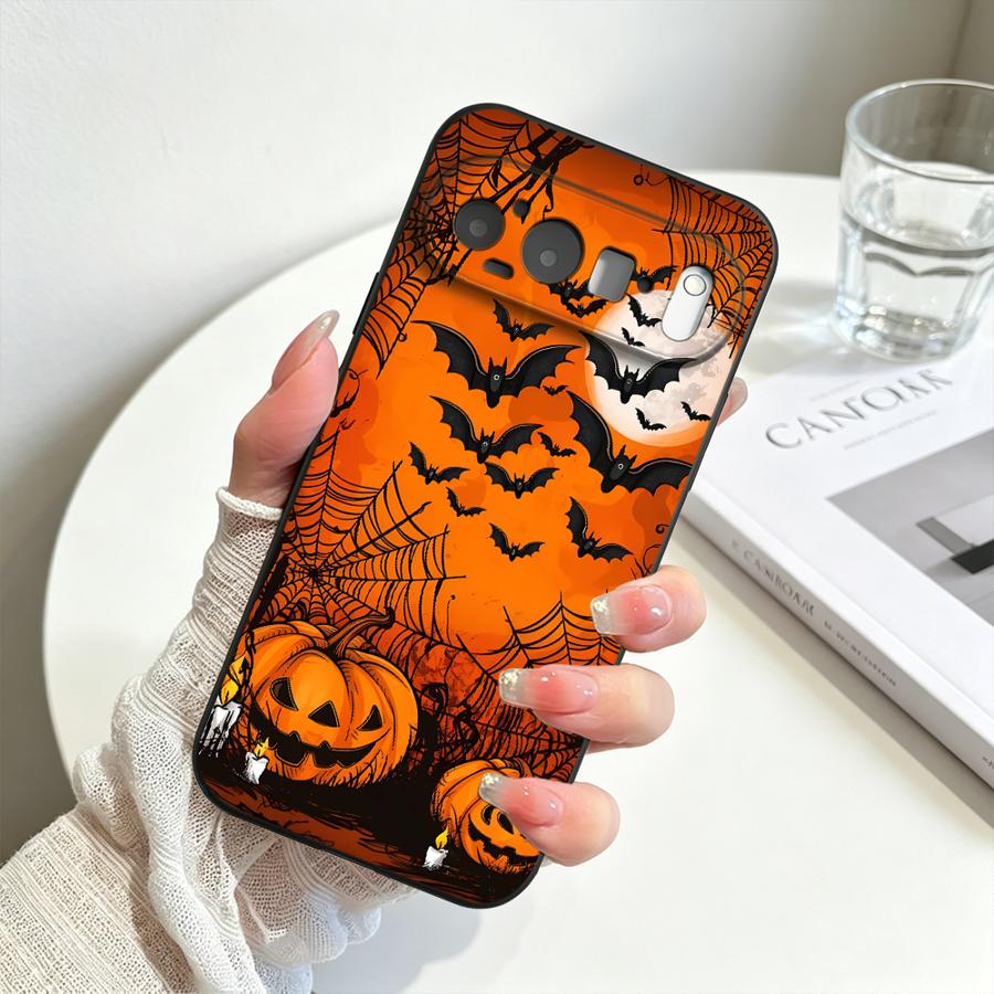 Halloween Bat Castle Case for Google Pixel 11 pro 10a 6 7 8 Pro 6a 11ProXL 9a 7a 10 9 Pro XL 8a Funda Phone Cover
