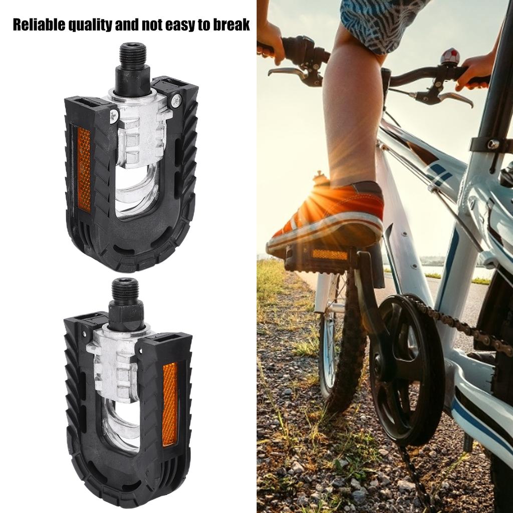 Mountain Bike Pedal Aluminum Alloy Bicycle Folding Platform Flat Pedals for Cycling Sports