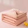 Simple Grid Printed Cooling Blanket for Summer Comfortable Breathable Air Conditioner Comforters Single Double Bed Quilted Quilt