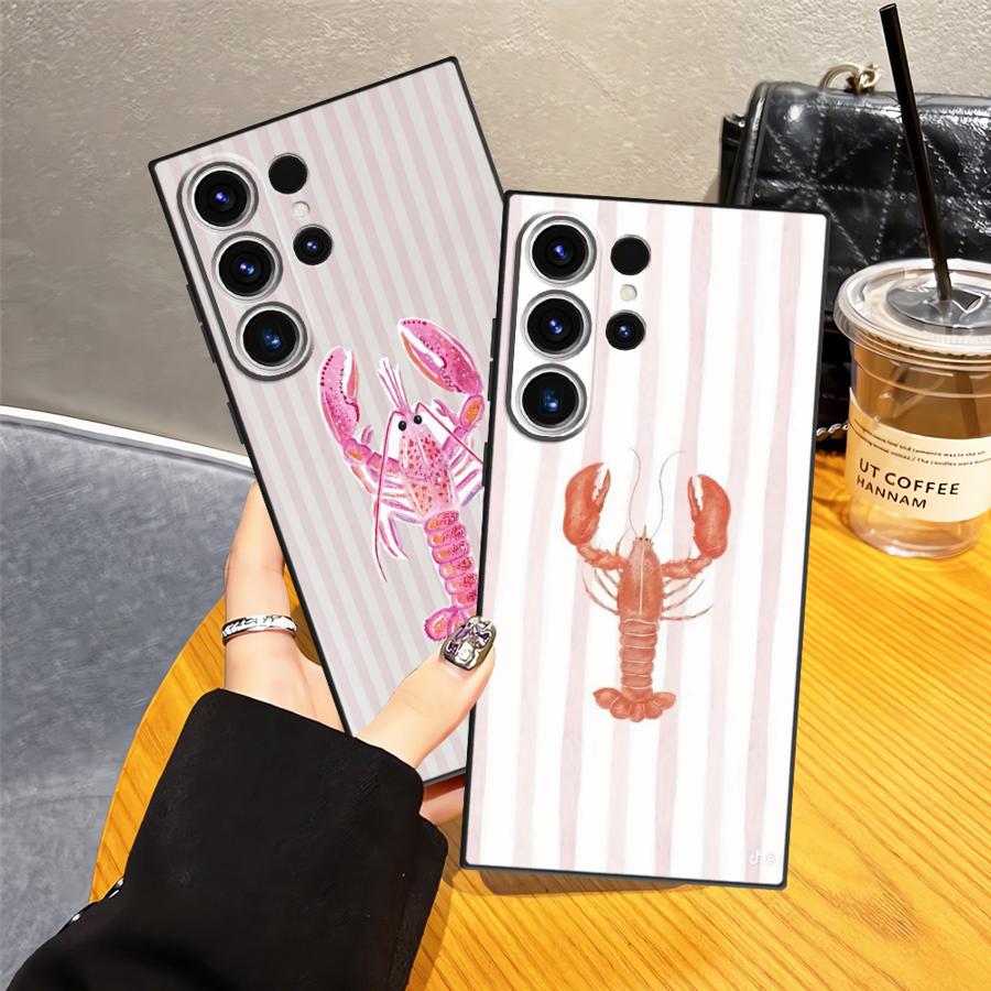 Marine Animals Soft Back Phone Cover Case for Samsung Galaxy S9 S20 S25 Ultra S25+ S24 Plus S23 FE S21 S24+ S22