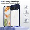 For Google Pixel 10 Pro XL Case Plating Silicone Bumper Shockproof Clear Back Cover Hard Phone Case for Google Pixel 10 Pro XL