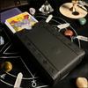Luck Lab Leather Tarot Card Black For Most Standard Size Tarot Cards Deck Sizes of x x Sun Design Case/Holder - - (Fits 4.875 2.875 1.25 Boxes) -