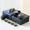 Travel Tea Set Kung Fu Tea Cup Portable Express Cup Camping Outdoor Tea Set One Pot Four Cups Gift Box Gift