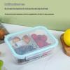 Microwave and Freezer Safe High Borosilicate Glass Food Container