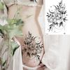 Lotus Henna Mandala Chest Temporary Tattoos For Women Underboob Adult Butterfly Turtle Lion Fake Tattoo Sexy Waterproof Tatoos