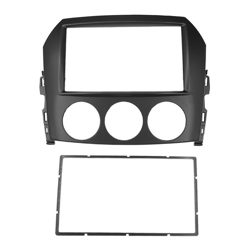 N60R-2 Din Car Radio Fascia For Mazda MX-5 MX5 Miata DVD Stereo Frame Plate Adapter Mounting Dash Installation Bezel Trim Kit