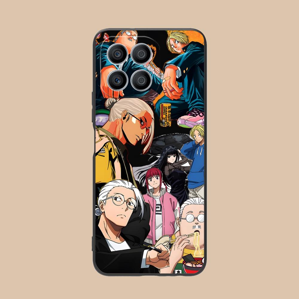 Sakamoto Days Mobile Phone Case for Honor 90 80 70 60 50 30 20 10 9 8 7 Pro S SE Lite 5G Colorful Printing Cover Pretty Cover