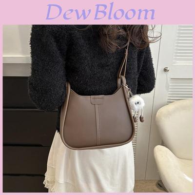 Stylish Women's Shoulder Bag Chic Winter Fashion Large Capacity Tote In Black White Brown