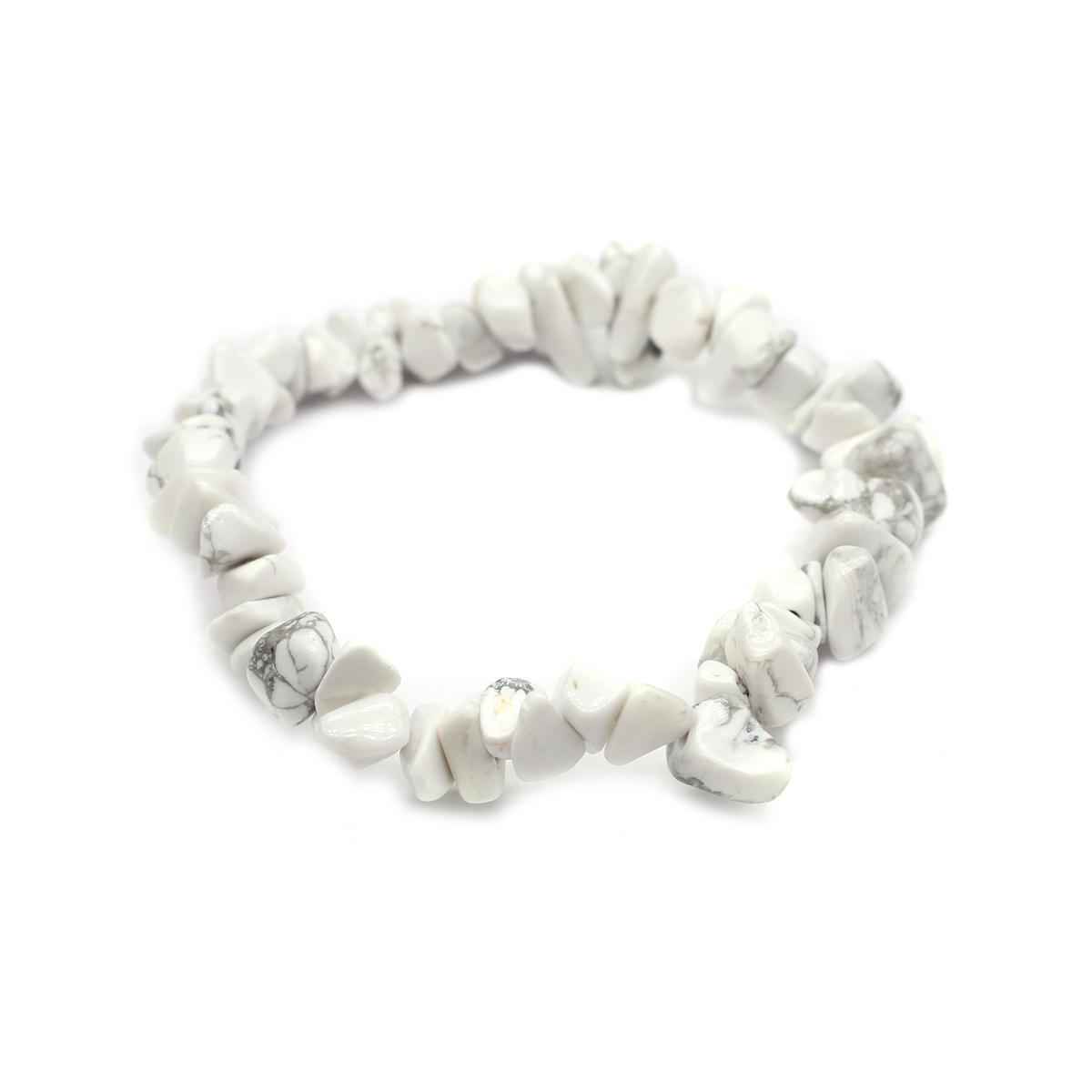 

Женский эластичный браслет из натурального камня, аметиста/лазури, гравийный браслет для подарка на день рождения, Рождество, размер бусин 6-7 мм 6-7mm