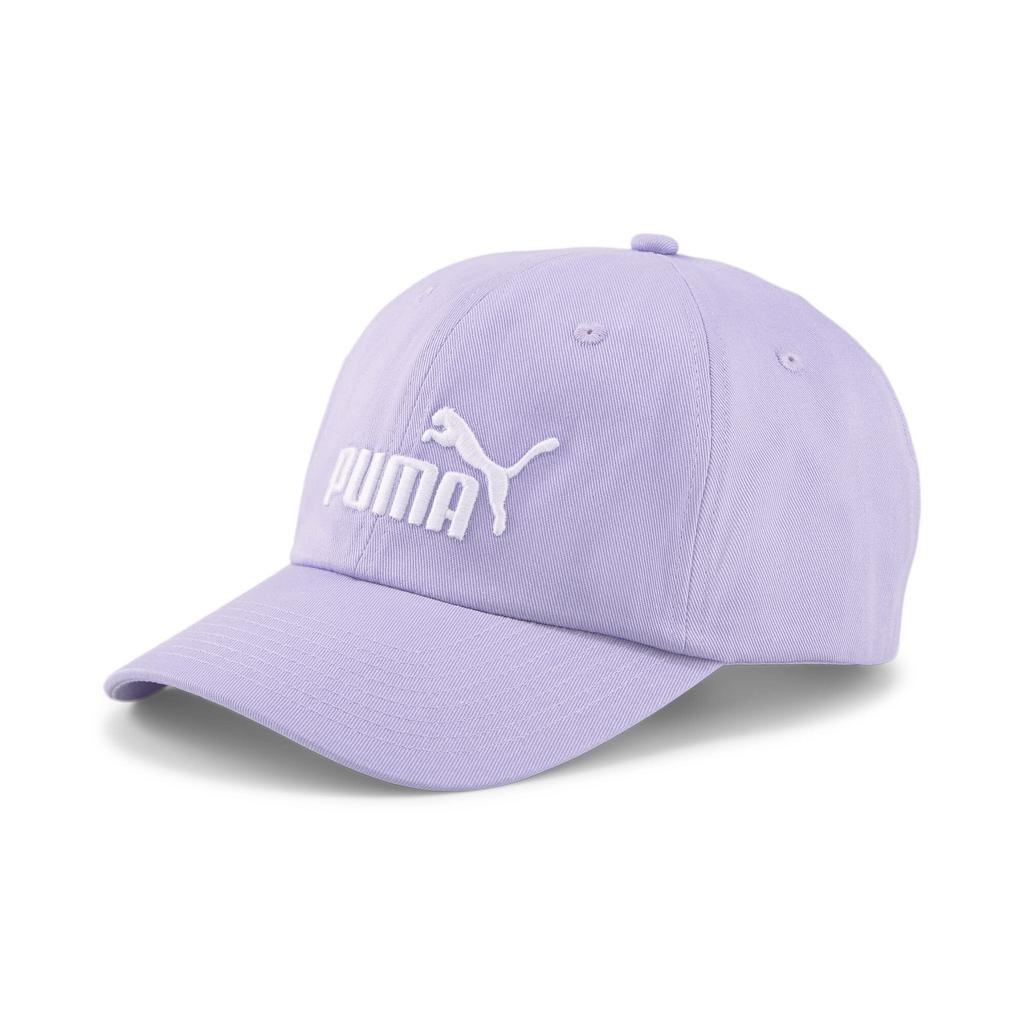 Puma Essential BB Cap with 1 Logo 2023 Vivid 1 Logo AD No. (024357), Fall/Winter Colorway, Violet/No. (06)