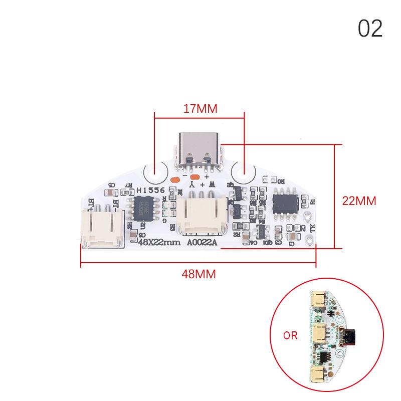 1Pcs Type-C Table Lamp Circuit Board Usb Charging Led Touch Small Night Lamp Control Module With Charging Protection