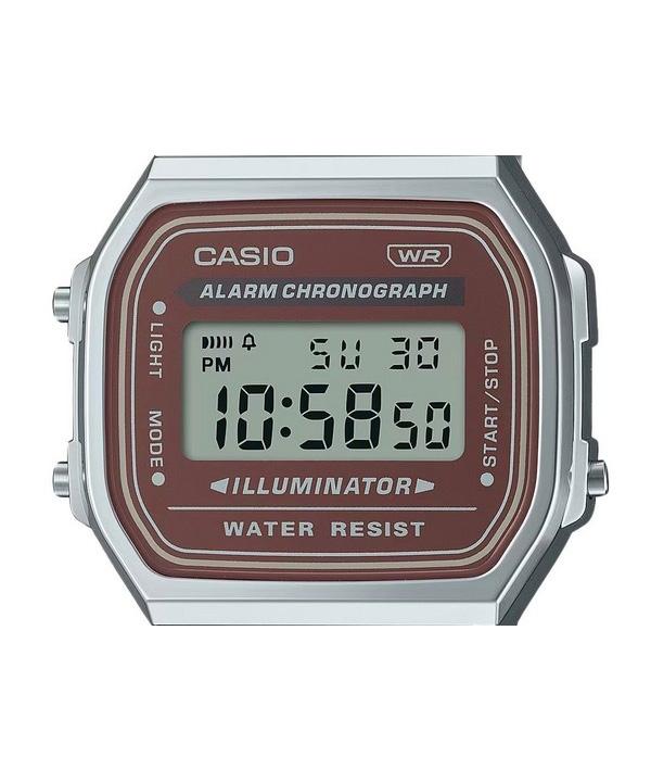 Casio Vintage Digital Stainless Steel Bracelet Quartz A168WA-5A Men's Watch