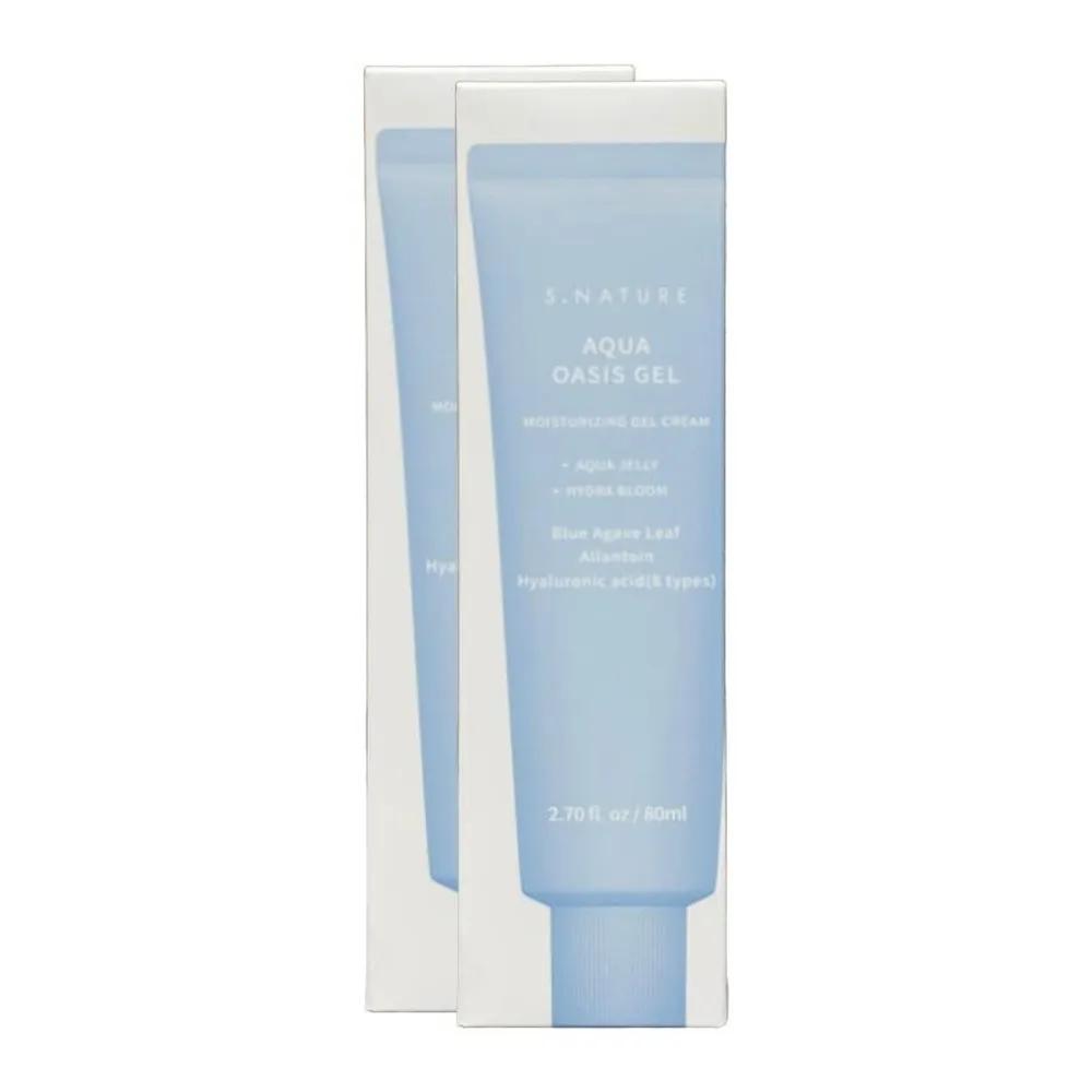 S.NATURE Aqua Oasis Moisture Gel Cream 80ml x 2