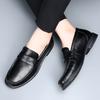 Mode Luxusmarke Slipper Herren Loafer Hochzeitsfeier Kleiderschuhe Atmungsaktive Mokassins Hohe Qualität Echtes Leder Herrenschuhe