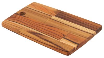 Tramontina Kitchen Cutting Board, 28cm X 19cm, Antibacterial Teak, FSC, Made In Brazil, 13272/351 TRAMONTINA