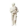 Dad Birthday Gifts from Daughter, 3D Printed Father Holding Kids Figurine, Dad Child Sculpture for Father's Day, Office Desk Decor