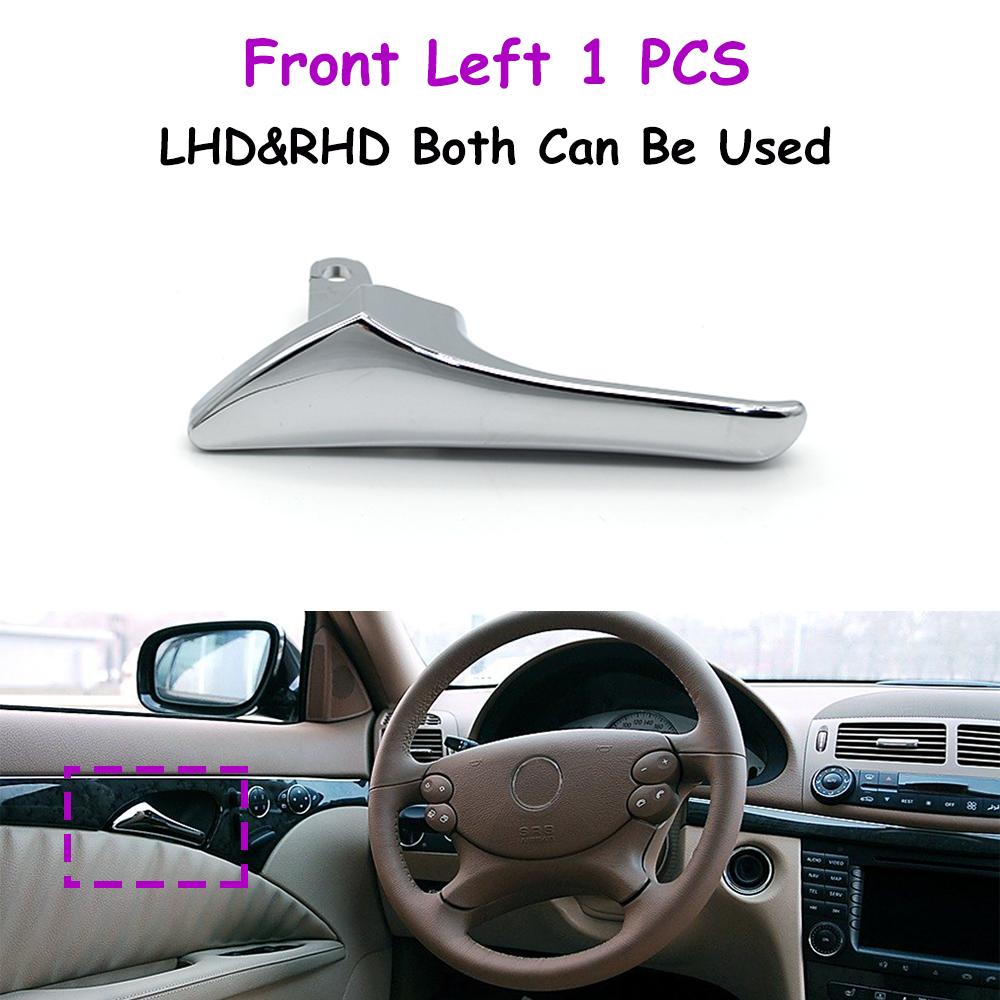 W211 W219 1PCS/2PCS Car Front Rear Left Right Chrome Door Pull Handle For Mercedes Benz E CLS Class E320 2117660124 2117660224