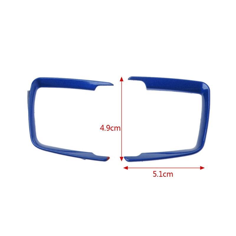2x ABS Headlight Frame Trim Adjustment Sticker For F30 F31 F32 F34 3