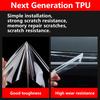 TPU Transparent Protective Film For Mercedes Benz EQE 2022 2023 Car Shift Screen  Auto Interior Sticker Accessories