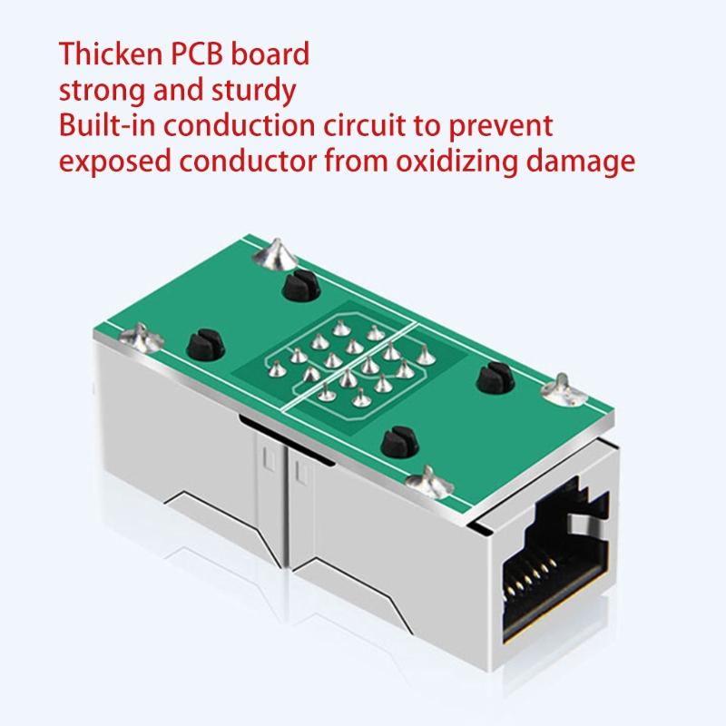 RJ45 to CAT6 Ethernet Extension Cable LAN Cable Extender Network Patch Cord Connector for Computer Laptop Connector