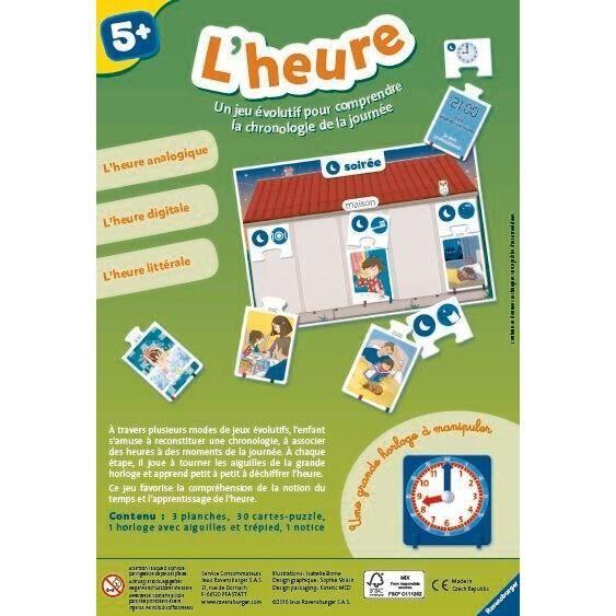Puzzle duo : L'heure