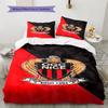 OGC Nice Pattern Bedding Set Quilt Cover Pillowcase Home Decor Gift (1 * Duvet Cover + 2 * Pillowcase, Without Core)