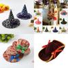 Hat Witch Halloween For Dog Cat Pet Party Fancy Dress Up Accessories Costume