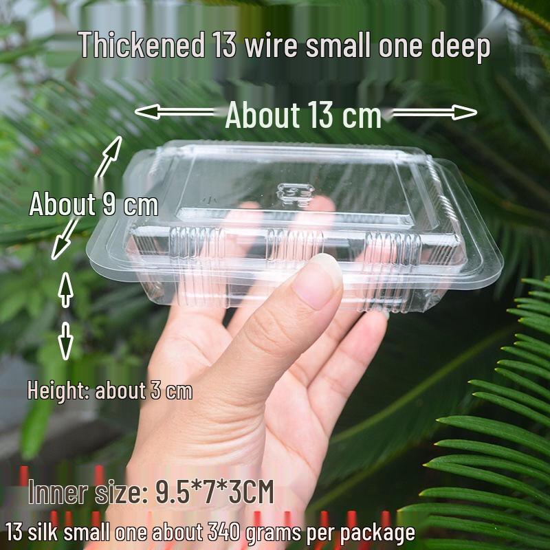 Sushi, Roast Duck, Pastry & Fruit Takeaway Box Set with Free Shipping & 100 Rubber Bands