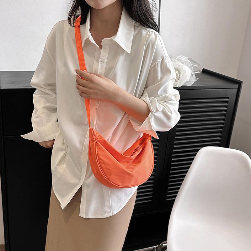 Stylish Nylon Small Shoulder Bag Chic Urban Design Underarm Bag For Women 2023