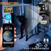 15MP HD Triple-Lens Outdoor PTZ Camera with Waterproof Build, WiFi, Full-Color Night Vision, 10x Zoom, and Two-Way Audio.