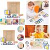 Creative Montessori Educational Wooden Peg Board For Cognitive Geometry And Color Recognition