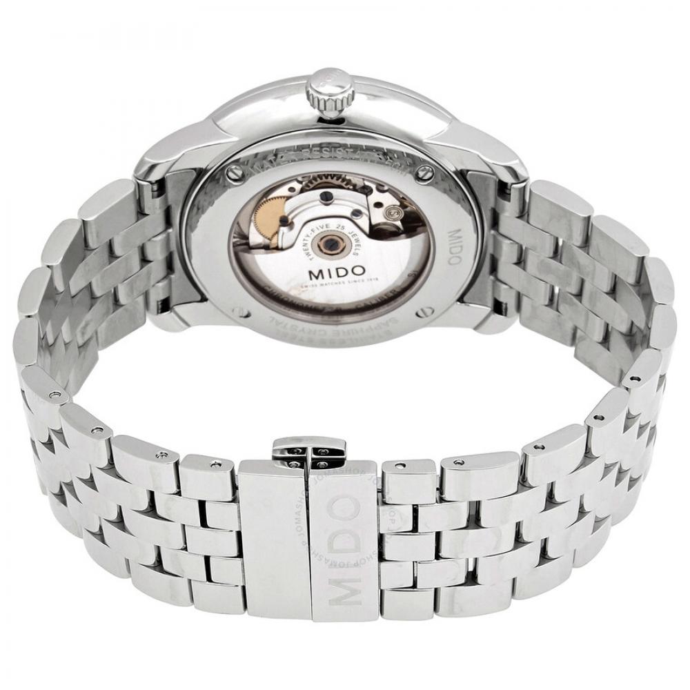 Mido Baroncelli Automatic Chronometer White Dial Men S Watch M0376081101200