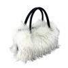 2025 Luxury New Design Women's Faux Fur Handbag Winter Soft Warm Bag Girls Fluffy Large Capacity Tote bag High Quality Fur Purse