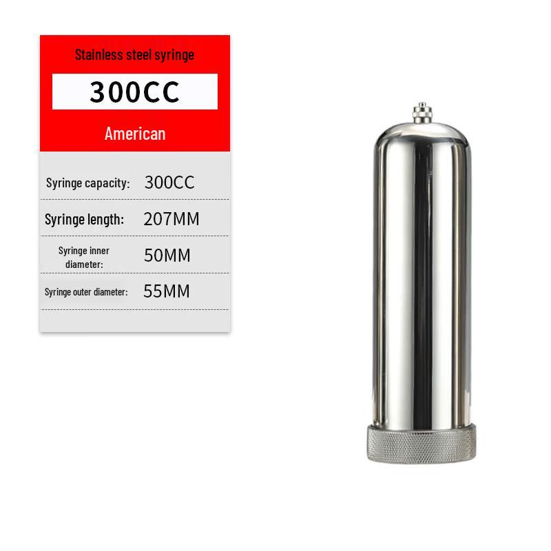 300CC High-Temperature Stainless Steel Dispensing Syringe