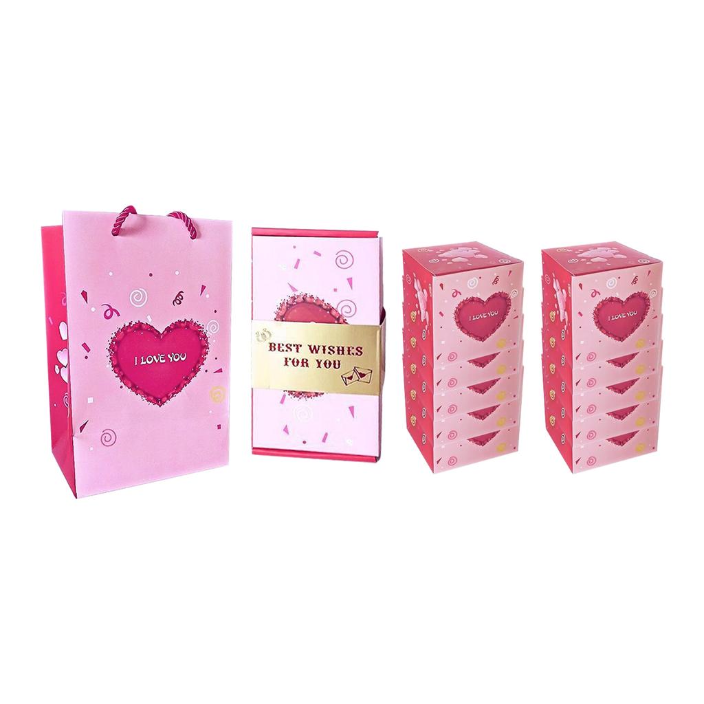 Reusable Birthday Surprise Gift Box With Coin Storage Box, Suitable For Various Events And Travel, Portable Celebration Gift Box.